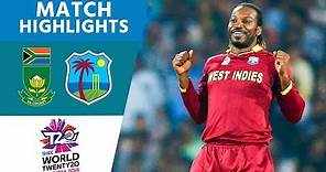Windies Progress to Semis! | South Africa vs West Indies | ICC Men's #WT20 2016 - Highlights