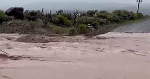 Before & after: Flash floods occurring all across southern Utah