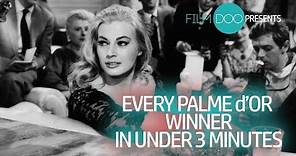 Every Cannes Palme d'Or winner in under 3 minutes| Supercut