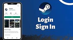 Steam Mobile App Login | How to Login Steam Account | 2021
