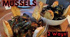2 Ways to Cook Mussels That Will Blow Your Mind | Mussels Marinara and ...;