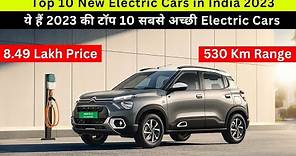 Top 10 New Electric Cars in India