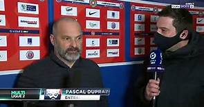 La dernière interview de PASCAL DUPRAZ (20/03/2021) en tant qu'entraîneur du SM Caen
