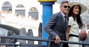 George Clooney wedding: Actor marries Amal Alamuddin in italy venice