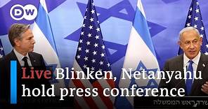 Live: US Secretary of State Antony Blinken speaks to the press in Israel I DW News