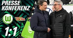 „Zwei Punkte liegen lassen!“ | PK mit Kovac und Fischer nach VfL Wolfsburg - Union Berlin