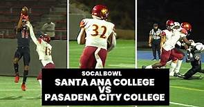 Cali JUCO Football 🔥🔥 Pasadena City College vs. Santa Ana College in the SoCal Bowl!