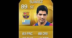 FIFA 15 SUAREZ 89 Player Review & In Game Stats Ultimate Team
