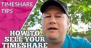 How to Sell Your Timeshare