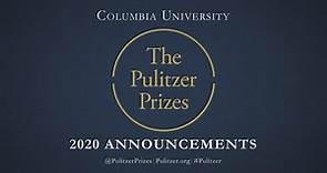 2020 Pulitzer Prize Announcement