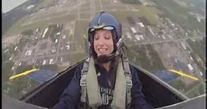 Youtube Extra: Kristen Lowe Flies With The Blue Angels