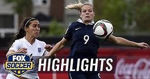 France vs. England - FIFA Women's World Cup 2015 Highlights