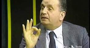 Rocco Chinnici - 31/3/1983 - "La Rognoni-La Torre non è illiberale e non danneggia l'economia"