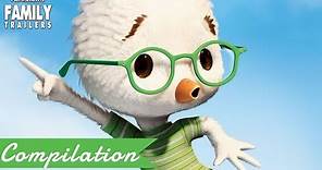 CHICKEN LITTLE | All the BEST Clips and Trailer Compilation for Disney Movie