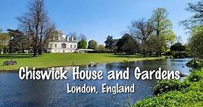 Chiswick House and Gardens in London, England