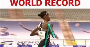 Sifan Hassan breaking the 1 HOUR WORLD RECORD