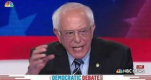 Everything Bernie Sanders Said During Night 2 the Democratic Debate | NBC New York