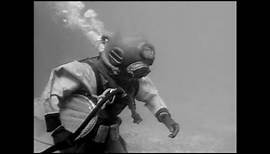 Actress Kathie Browne In Classic Hard Hat Diving Suit