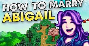 How to marry Abigail in Stardew Valley! Ultimate Guide to Abigail