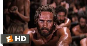 Ben-Hur (9/10) Movie CLIP - Row Well and Live (1959) HD