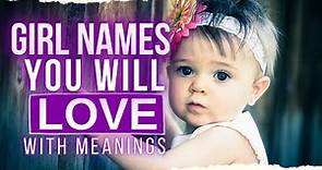BEAUTIFUL UNIQUE GIRL NAMES FOR BABIES YOU WILL LOVE | CUTE BABY NAMES FOR GIRLS WITH MEANINGS 2021
