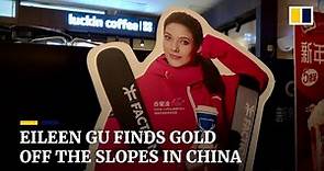 How Beijingers view Eileen Gu: Olympic medallist embraced by fans and over 23 brands in China