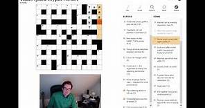 BEGINNER video: How to solve a cryptic crossword