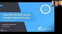 Quickies - Preparing for the Approved Providers' Approval Process & Test (18 Sep 2023)
