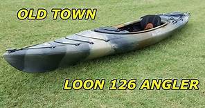 New Kayak....Old Town Loon 126 Angler