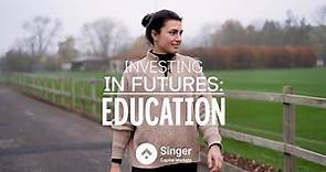 Investing In Education | Zećira Mušović | Singer Capital Markets