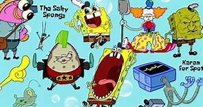 SpongeBob SquarePants: Episode 281 - Salty Sponge/Karen for Spot (Character Poses!) [Widescreen]