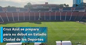 🏟️⚽ Así luce el Estadio de la Ciudad de los Deportes a un día del Cruz Azul vs Pachuca 🏟️⚽