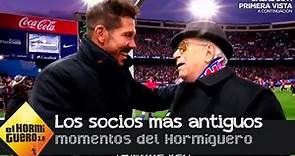 Los socios más antiguos de Atlético de Madrid viven su partido más especial - El hormiguero 3.0