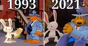 Evolution of Sam & Max Games 1993-2021