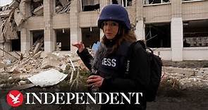 Independent TV: Inside the devastated Ukrainian city of Zhytomyr