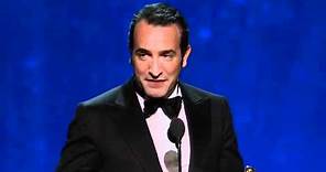 Jean Dujardin Wins Best Actor: 2012 Oscars