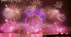 London Fireworks on New Year's Day 2011 - New Year Live - BBC One
