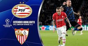 PSV vs. Sevilla: Extended Highlights | UCL Group Stage MD 2 | CBS Sports Golazo