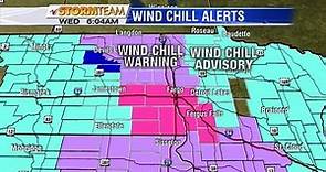 Intense weather in Fargo, North Dakota