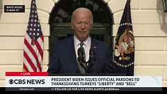 Biden pardons 2 Thanksgiving turkeys
