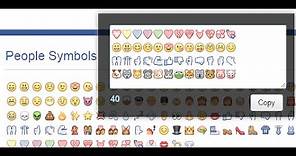 How to add Emojis to Facebook Comment & Chat