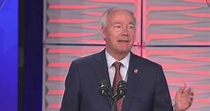 Asa Hutchinson tells Florida GOP there is 'significant likelihood' Trump will be found guilty