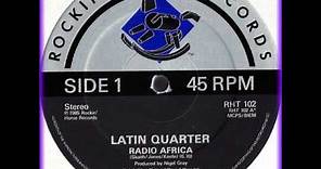 Latin Quarter ‎–Radio Africa (Long Wave Version)