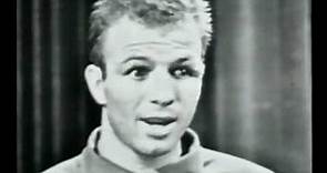 Intervista al neo Campione del Mondo Sandro Mazzinghi del 7.09.1963