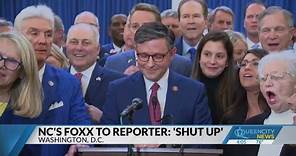 Rep. Virginia Foxx (R-N.C.) tells reporter to 'shut up'