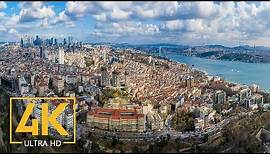 ISTANBUL in 4K - A Virtual Trip to the Heart of Turkey - 10-Bit Color Urban Relax Video