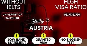 How to apply in University of Salzburg Austria | Admission procedure of University of Salzburg
