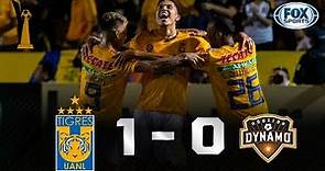Tigres - Houston Dynamo [1-0] | GOLES | Cuartos de Final (VUELTA) | CONCACAF Liga de Campeones