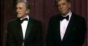 Robert Benton and Peter Shaffer winning Writing Oscars®