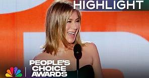 Jennifer Aniston Honors Her Friend Adam Sandler, The 2024 People's Icon | People's Choice Awards